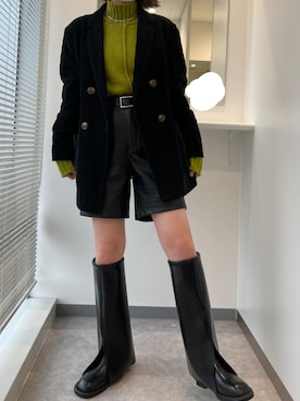 アンドウさん（レディース・161cm）の冬コーディネート