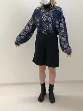 アンドウさん（レディース・161cm）の秋コーディネート