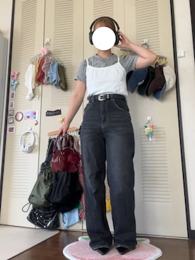 「アイテム（パンプス）」を使った、モモ子さん（レディース・150cm・20代）の秋コーディネート