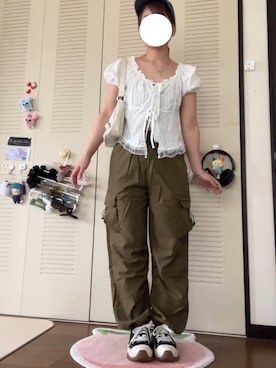 モモ子さん（レディース・150cm）の秋コーディネート