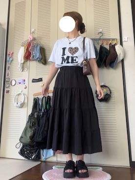 モモ子さん（レディース・150cm・20代）の秋コーディネート