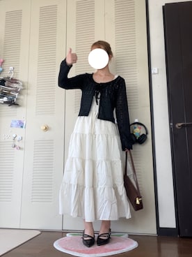 モモ子さん（骨格ウェーブ・レディース・150cm）の秋コーディネート