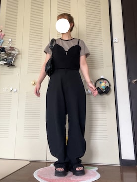 モモ子さん（骨格ウェーブ・レディース・150cm）の秋コーディネート