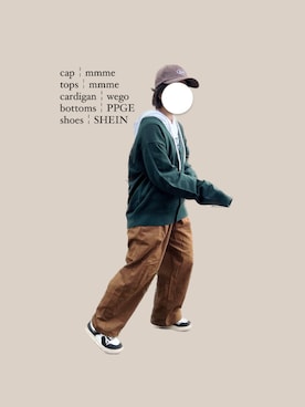 「アイテム（その他）」を使った、モモ子さん（レディース・151cm・10代）の秋コーディネート