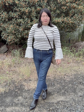 「apres jour clair（アプレジュールクレア）のアイテム」を使った、麗園ファンタジー〇*ﾟさん（レディース・162cm）の秋コーディネート