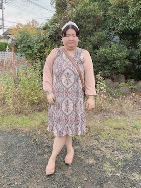 「GU（ジーユー）のアイテム（パンプス）」を使った、麗園ファンタジー〇*ﾟさん（レディース・162cm）の秋コーディネート