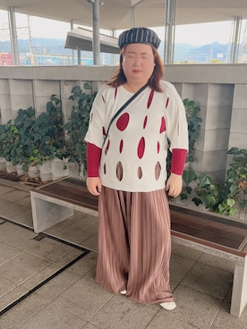 麗園ファンタジー〇*ﾟさん（骨格ストレート・レディース・162cm）の秋コーディネート
