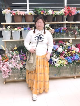 「Factor=（ファクターイコール）のアイテム（バッグ）」を使った、麗園ファンタジー〇*ﾟさん（レディース・162cm）の春コーディネート