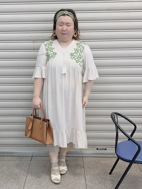 「エスニック」｜麗園ファンタジー〇*ﾟさん（レディース・162cm）の夏コーディネート