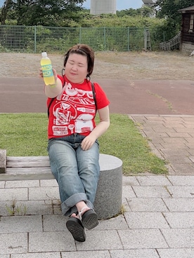 「LAROUTE（ラルート）のアイテム」を使った、麗園ファンタジー〇*ﾟさん（レディース・162cm）の夏コーディネート