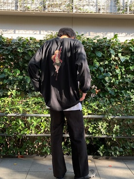 Rさん（メンズ・179cm）の秋コーディネート