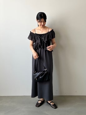 「Bab（バブ）のアイテム」を使った、nodokaさん（レディース・161cm）の春コーディネート