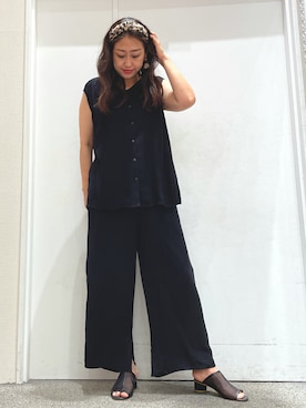 「boujeloud」｜Yumi Ishiharaさん（レディース・170cm）の夏コーディネート