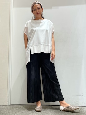 「boujeloud」｜Yumi Ishiharaさん（レディース・170cm）の夏コーディネート