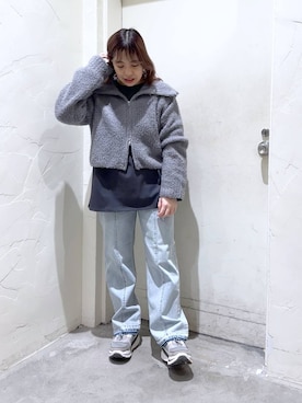 __ururi__さん（レディース・156cm）の冬コーディネート