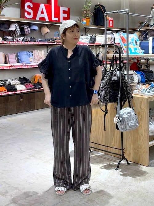 タグあり美品 niko and… ストライプパジャパンツ ストライプパジャパン（その他パンツ）｜niko and