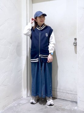 「アイテム（帽子）」を使った、__ururi__さん（レディース・156cm・30代）の春コーディネート