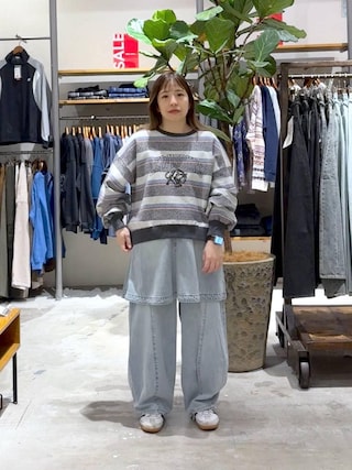 ニコアンドデニムキャミ NKJ 2025AW]2WAY OVER CAMISOLE | [公式]ニコアンド（niko and ）通販