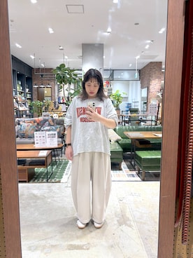 「アイテム（スウェット）」を使った、__ururi__さん（レディース・156cm・30代）の秋コーディネート