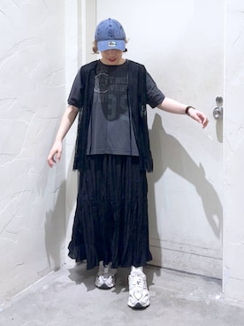 「アイテム（帽子）」を使った、__ururi__さん（レディース・156cm・30代）の夏コーディネート