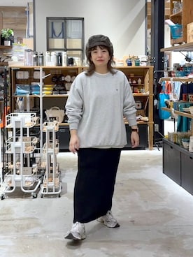 「おでかけ」｜「アイテム（キャップ）」を使った、__ururi__さん（レディース・156cm）の秋コーディネート