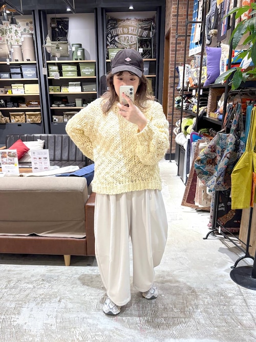 セール】ウールMIXチャンキーニットプルオーバー（ニット/セーター