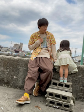 空飛ぶぺんぎんさん(メンズ・175cm)の春コーディネート