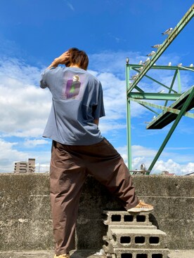 空飛ぶぺんぎんさん（メンズ・175cm）の夏コーディネート