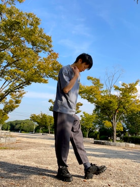 空飛ぶぺんぎんさん（メンズ・175cm）の秋コーディネート