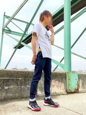 空飛ぶぺんぎんさん(メンズ・175cm)の夏コーディネート
