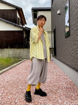 空飛ぶぺんぎんさん(メンズ・175cm)の夏コーディネート