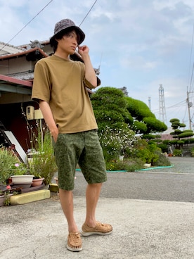 空飛ぶぺんぎんさん(メンズ・175cm)の夏コーディネート