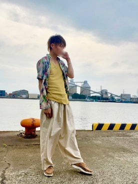 空飛ぶぺんぎんさん(メンズ・175cm)の夏コーディネート