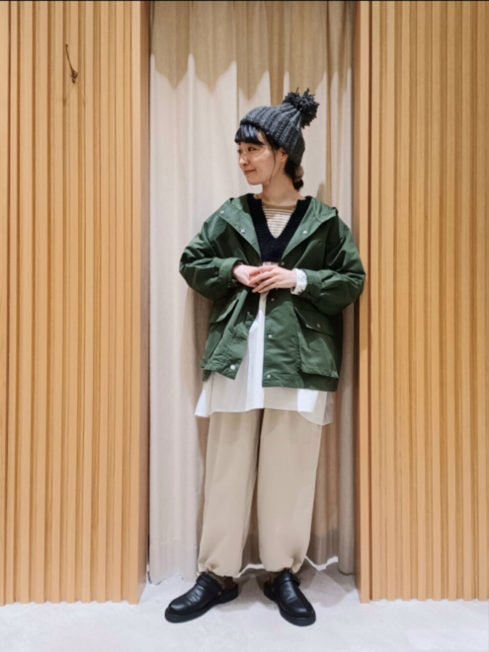 ジャケット/アウターを使った「ドッキングシャツ」の人気ファッション  