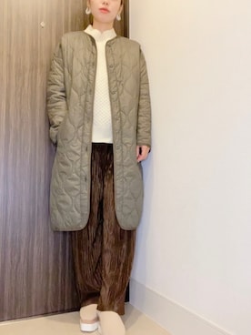 「URBAN RESEARCH（アーバンリサーチ）のアイテム（ミリタリージャケット）」を使った、でつさん（レディース・152cm）の秋コーディネート