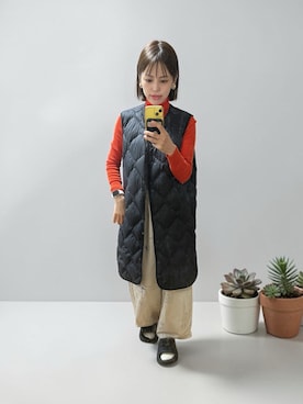 「Knuth Marf（クヌースマーフ）のアイテム」を使った、でつさん（レディース・152cm）の春コーディネート