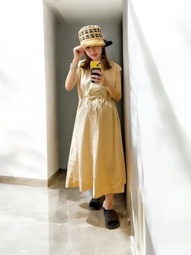 「マタニティコーデ」｜でつさん（レディース・152cm）の夏コーディネート