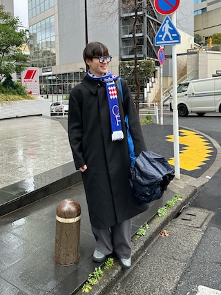 【Toteme】ネイビー ピンストライプトラウザーズ 送料関税込 24211258_55237129_1000.jpg