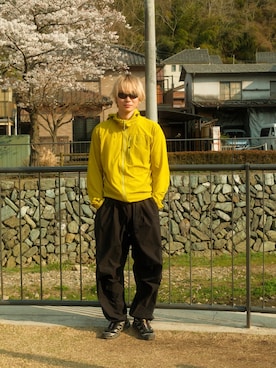 「ARC'TERYX（アークテリクス）のアイテム」を使った、Kosukeさん（メンズ・170cm）の春コーディネート