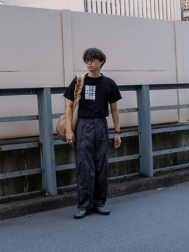 「kudos（クードス）のアイテム」を使った、yamadaさん（メンズ・170cm）の秋コーディネート