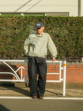 「STUDIO NICHOLSON（スタジオニコルソン）のアイテム」を使った、Kosukeさん（メンズ・170cm）の春コーディネート