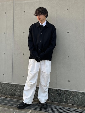 「ADIEU（アデュー）のアイテム」を使った、yamadaさん（メンズ・170cm）の秋コーディネート