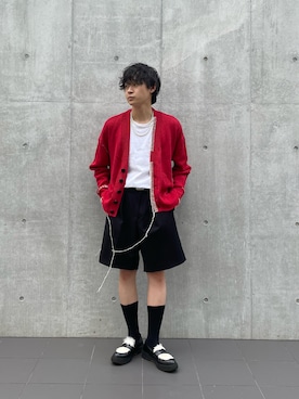 「DIGAWEL（ディガウェル）のアイテム」を使った、yamadaさん（メンズ・170cm）の秋コーディネート