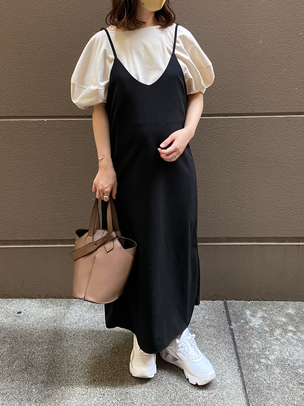 Tシャツ(半袖+袖なし) iamofficial balloon puff sleeve cut I_am（アイアム）の「balloon puff sleeve cut（Tシャツ/カットソー