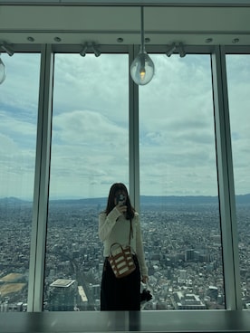 「tov（トーヴ）のアイテム」を使った、yuzuさん（レディース・165cm）の夏コーディネート