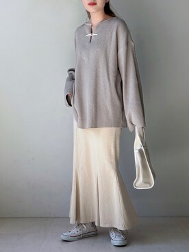 kanaさん（レディース・160cm）の春コーディネート