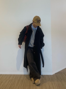 Momさん（レディース・156cm）の冬コーディネート