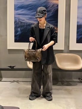 Momさん（レディース・156cm）の春コーディネート