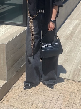 「アイテム（ハンドバッグ）」を使った、Momさん（レディース・156cm・20代）の夏コーディネート