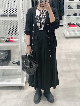 「BALENCIAGA」｜「アイテム（ワンピース/ドレス）」を使った、☆CH☆さん（レディース・160cm）の秋コーディネート